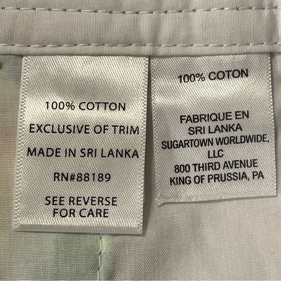 LILLY PULITZER NWOT The Callahan Short in Resort White Seeing Pink Elephants - Picture 7 of 8